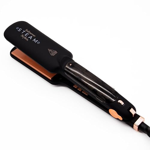 Skin Research Institute Moldeador de vapor infrarrojo - Voltaje dual - Luz infrarroja - Tecnología de vapor para ayudar a retener la humedad - Añade