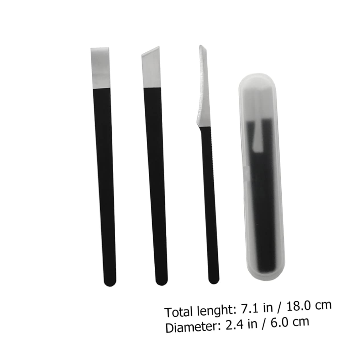 Healeved Foot Care Accessories Set 4pcs Tools Nail Trimming Kit for Home Use and Professional