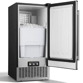 90LBS/24H Commercial Ice Maker Machine - Under Counter & Freestanding