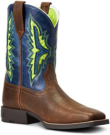 Ariat Koel VentTEK Western Boot Rowdy Rust/Daring Indigo 8 | Image 2