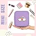 Sumind 12 Pcs Preppy Patch Cute Makeup Bag Travel Cosmetic Toiletry Chenille Skincare Bag Portable Nylon Organizer Storage Purse Small Zipper Makeup Pouch Daily Use Storage Purse for Women Girls Gift