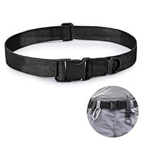 Taktischer Gürtel,140cm Verstellbarer Kampfgürtel mit Klickverschluss,Verschleißfest,Ideal für Polizei,Sicherheitsdienst,Airsoft,Paintball,Jagd und Alltagsgebrauch,Outdoor und Sicherheitseinsätze