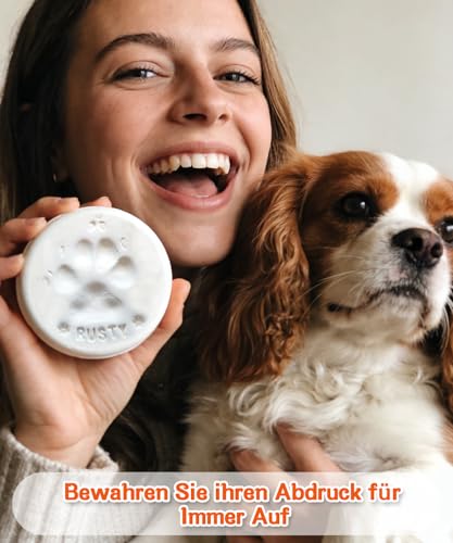 PewinGo Pfotenabdruck Set Hund oder Katze 3D – Ansicht 2