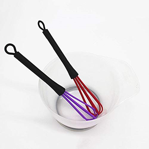 Frusta manuale in plastica per uova, frusta per uova a mano, frusta per frullatore per crema, gadget da cucina (C)