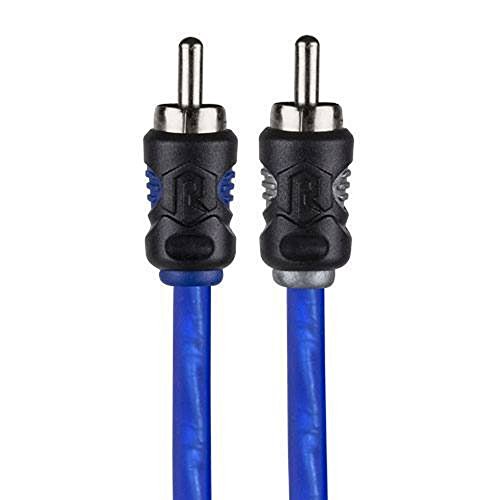 Câble audio RCA Raptor R4rca6 Mid Series à double torsion pour amplificateur auto