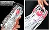 Transparentes Masturbator Cup Manuelle Masturbieren Sexspielzeug für Männer Realistisch mit 3D-Anal Saugender Penisstimulator Sex Toys Taschenmuschi für Männer #5