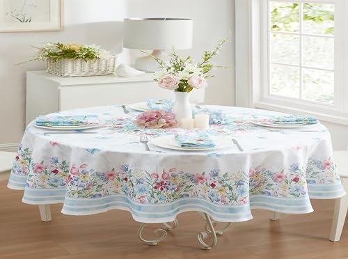 Newbridge Set de 8 Servilletas de Tela Floral Multicolor 17x17 miniatura 4
