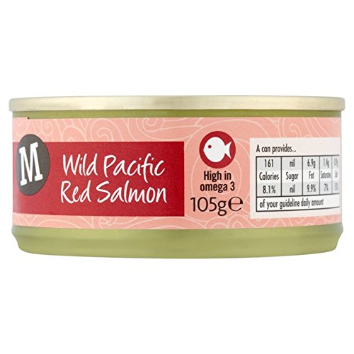 Morrisons Wild Pacific Red Salmon 105 g (Pack of 12)