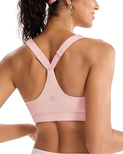 Image of RUNNING GIRL Sports Bras for Women, Molded Cup High Impact Sports Bra Workout Bras for Women High Support Racerback