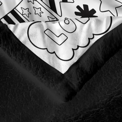 Couverture à colorier lavable et confortable pour enfant - 7