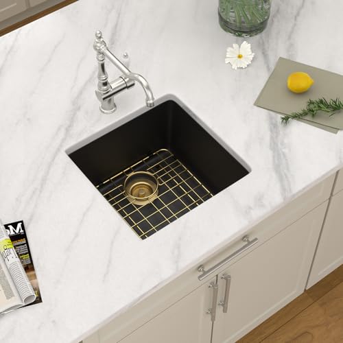 Évier de préparation compact en quartz pour optimiser les petits espaces