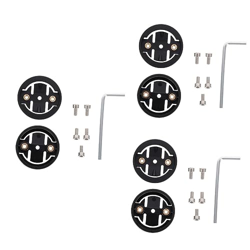 balacoo 3sets Secure Bike Computer Holder Adaptable Mount for Cycling Accessories Compact and Durable Design 2pcs*3
