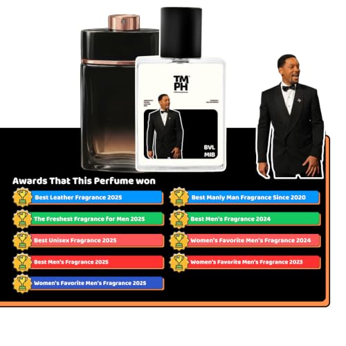 Image of TMPerfumehouseBvl MIB EDP for Men | Spicy, Woody & Long Lasting Perfume Spray | Warmspicy, Woody & Leather Fragrance | Luxury Gift for Him | TMPH | 50ml