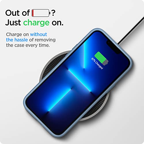 Image of Spigen for iPhone 13 Pro Case, Ultra Hybrid [No Magnet Ring][Anti-Yellowing] - Sierra Blue