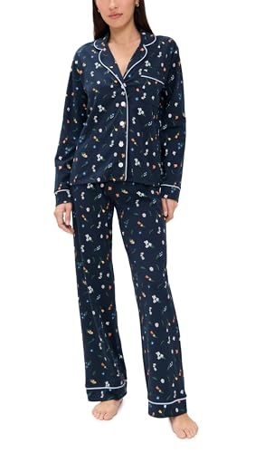 Cozyland by Morgan Lane Women's Charlie Pajama Set, Bluebell, M
