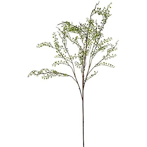 Vickerman Everyday 48' Indoor Artificial Green Leaves Spray - Realistic Looking Colorful Foliage - Maintenance Free - 2 per Pack - Decorative Greenery for Living Room Cover