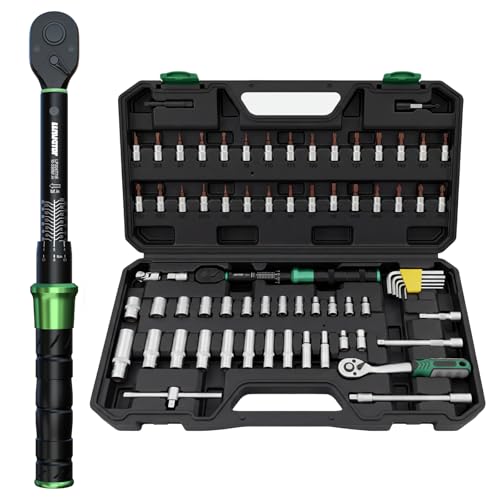 LLAVETOR 71Pcs Bike Torque Wrench Set