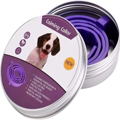 Coleira Calmante Natural Anti Stress P/Cães&Gatos (62cm)