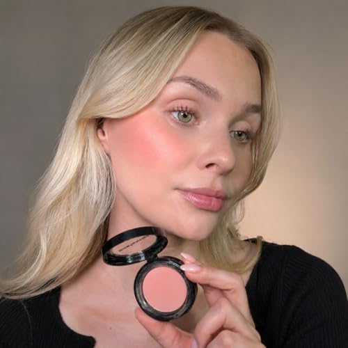 Image of Sandstone Scandinavia Hypoallergenic Pressed Powder Blush (Private Jet) | Lightweight, Long-Lasting, Vegan