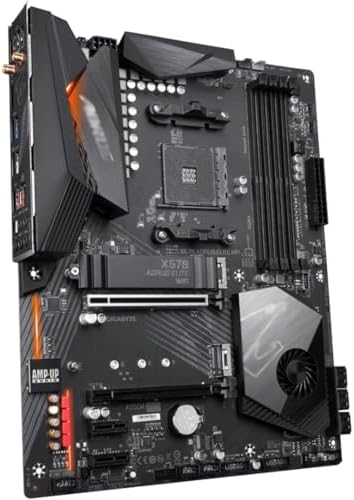 Placa-Mãe ATX X570 AORUS Elite com DDR4, PCIe 4.0, Wi-Fi Integrad...