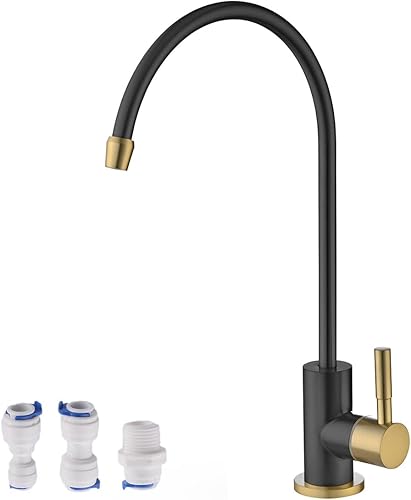 Miniatura 8 de Havin Grifo de ósmosis inversa de agua potable para fregadero de cocina, grifo de ósmosis inversa sin plomo para sistema de filtración de agua de