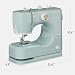 Best Choice Products Sewing Machine for Beginners, 55-Piece Kit, w/ 16 Built-in Stitch Patterns, Double Stitching, Foot Pedal, Storage Drawer, 6V - Sage/Gold