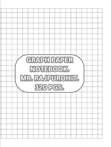 Graph paper notebook cahier de brouillon quadrillé et bloc-notes de géométrie - 2