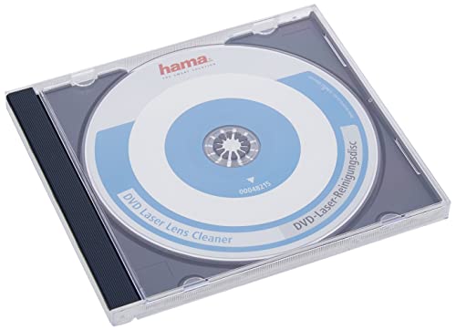 Hama 116200 DVD-Laser-Linsenreiniger „Deluxe“, 1,3 cm x 22,5 cm x 15,0 cm, blau