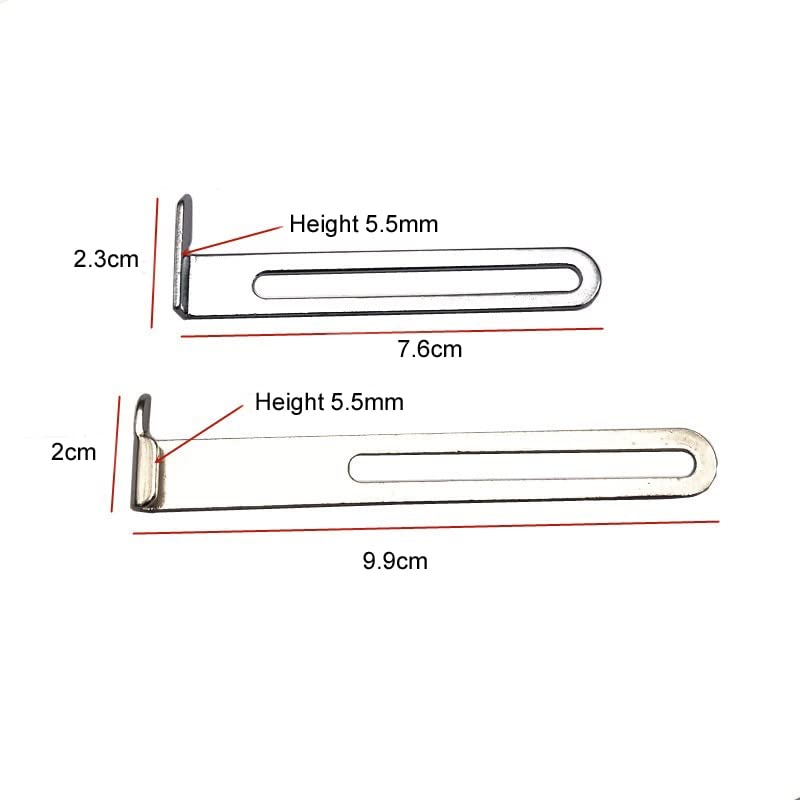 2 or 3-needle Industrial Coverstitch Sewing Machine Rule, Seam Guide, Hemmer Guide, Hem Guide for Industrial Lockstitch Machine