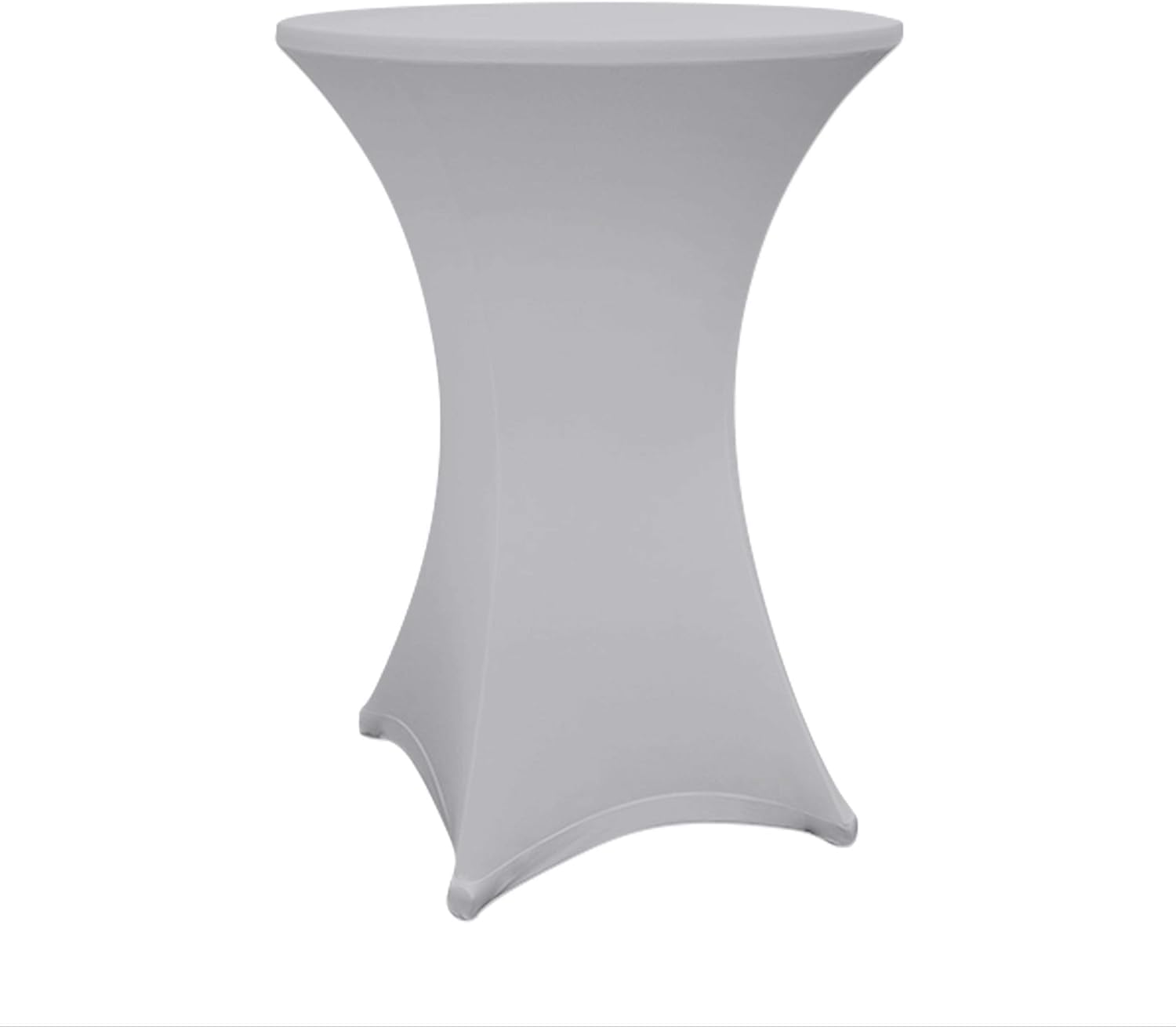 Lumaland1 x Bar Table Cover 80-85 cm, Oeko-Tex Certificate, Stretch Table Cover, Quick-Drying, Cover with Reinforcement in the Foot Area, Washable, Easy to Clean and Durable