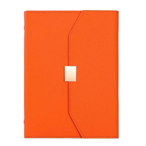 Carnet rechargeable en cuir de 200 pages pour vos notes de cours et réunions
