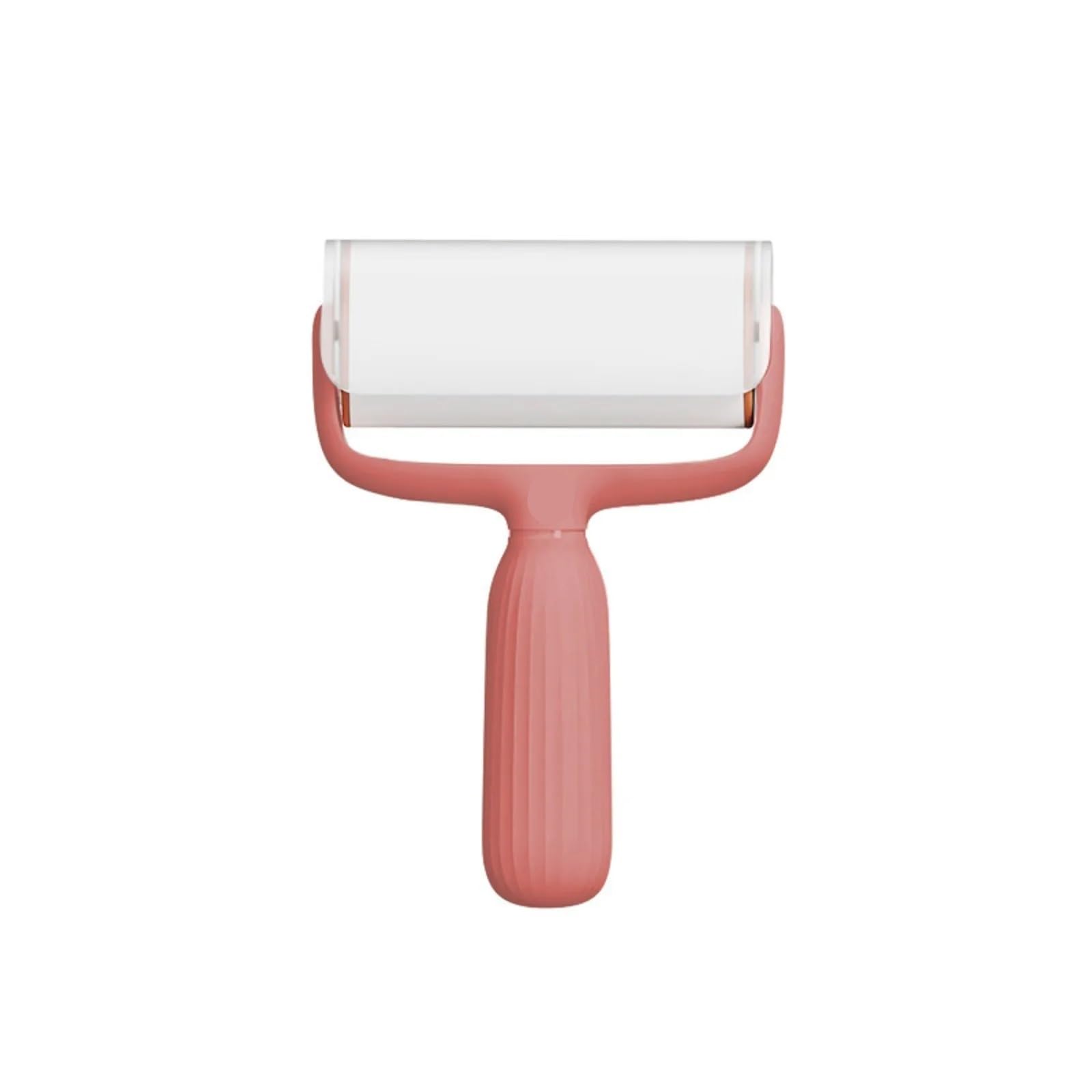 10 Rollen Zerreißbarer Fusselroller, Klebrige Rolle, Papier, Staubwischer, Tierhaare, Kleidung, Teppich, Tousle-Entferner, Austauschbare Reinigungsbürste, Zubehör(Pink)