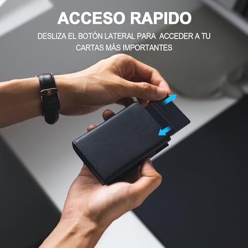 Opiniones y reviews de Fundas de tarjetas para Hombre comprados en linea. 27 Fundas de tarjetas para Hombre marca MOONPAI (3)