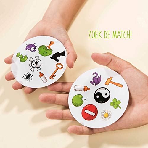 Dobble-Classic-NL-Kaartspel-voor-jong-en-oud-Test-je-snelheid-observatie-en-reflexen-Vijf-spelvariaties-mogelijk-Voor-de-hele-familie-Taal-Nederlands
