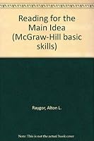 Reading for the Main Idea 007044417X Book Cover