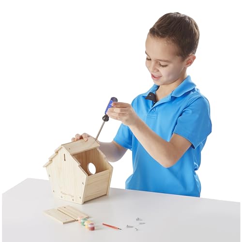 Melissa & Doug Created by Me! Birdhouse Build-Your-Own Wooden Craft Kit - image 8