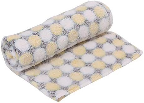 maxgoods 4 Pieces Pet Dog Blanket, Cotton Blend Material Soft Warm, Pet Cat Supplies, Cute Sleep Mat Pad Bed Cover for Dogs, Cats, Kitten, Puppy and Other Small Animals