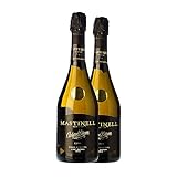 MasTinell Carpe Diem Cava Reserva 75 cl Espumoso blanco (Caja de 2 Botellas de 75 cl)