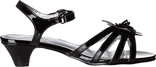 Girl's Marlene (Little Kid/Big Kid) Black Shiny Sandal 1.5 Little Kid N3