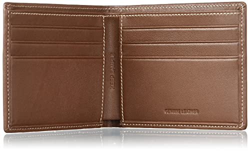 Perry Ellis Men's Portfolio Slim Bi-fold with Contrast Stitch RFID Wallet4