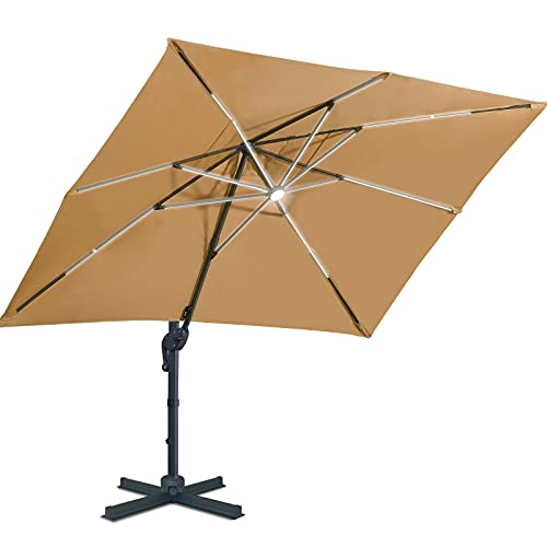 Find The Best Cantilever Umbrella Solar Lights Reviews & Comparison