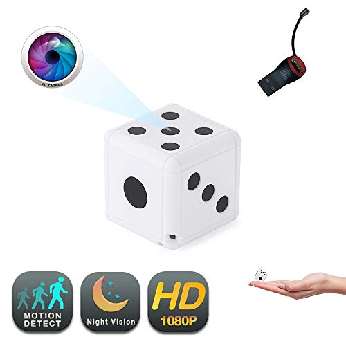Dice Camera | GEAGLE 1080P HD Dice Hidden Spy Camera | External Memory