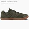 ASITVO Wide Men's Barefoot Zero Drop Sole Minimalist Width Toe Box Walking Shoes Sneakers Size 9 TPU No-Sew Upper Cross-Trainer Trail-Running Shoes Army Green 42