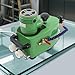 1100W Electric Glass Edge Grinding Machine, Portable Edge Polisher for Glass/Stone/Ceramics (3-20mm), 8000r/min with Multi-Shape Wheels, Beveling & Polishing (Green)