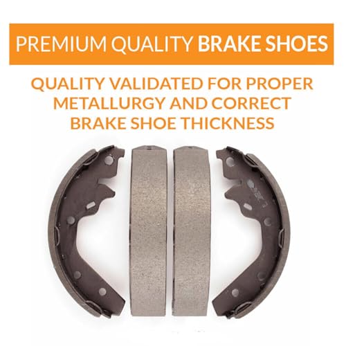 EXPPOWER Rear Drum Brake Shoe Set Replacement for 2005-2008 Chevrolet GMC Silverado Sierra 1500 modles(S855) by EXPPOWER - Image 4