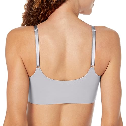 Image of Calvin Klein Women's Invisibles Comfort Seamless Adjustable Skinny Strap Bralette Bra