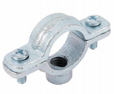 Oatey 335541 1-1/4" Galv Split Ring - Quantity 8