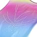 Valcatch Leotards for Girls Gymnastics Athletic Unitard Biketard Clothes Kids Tumbling Dance Outfit Shiny Dance Wear 5-14Y