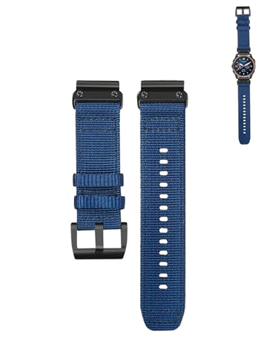 Correa de nylon deportiva para Garmin quatix 8 47 mm miniatura 1