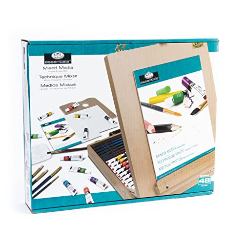 Easel Artist Set-All Media-48 Pieces